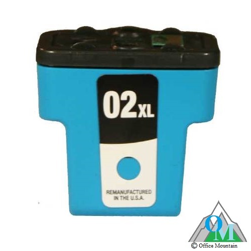 Compatible HP 02XL Ink Cartridge - Cyan