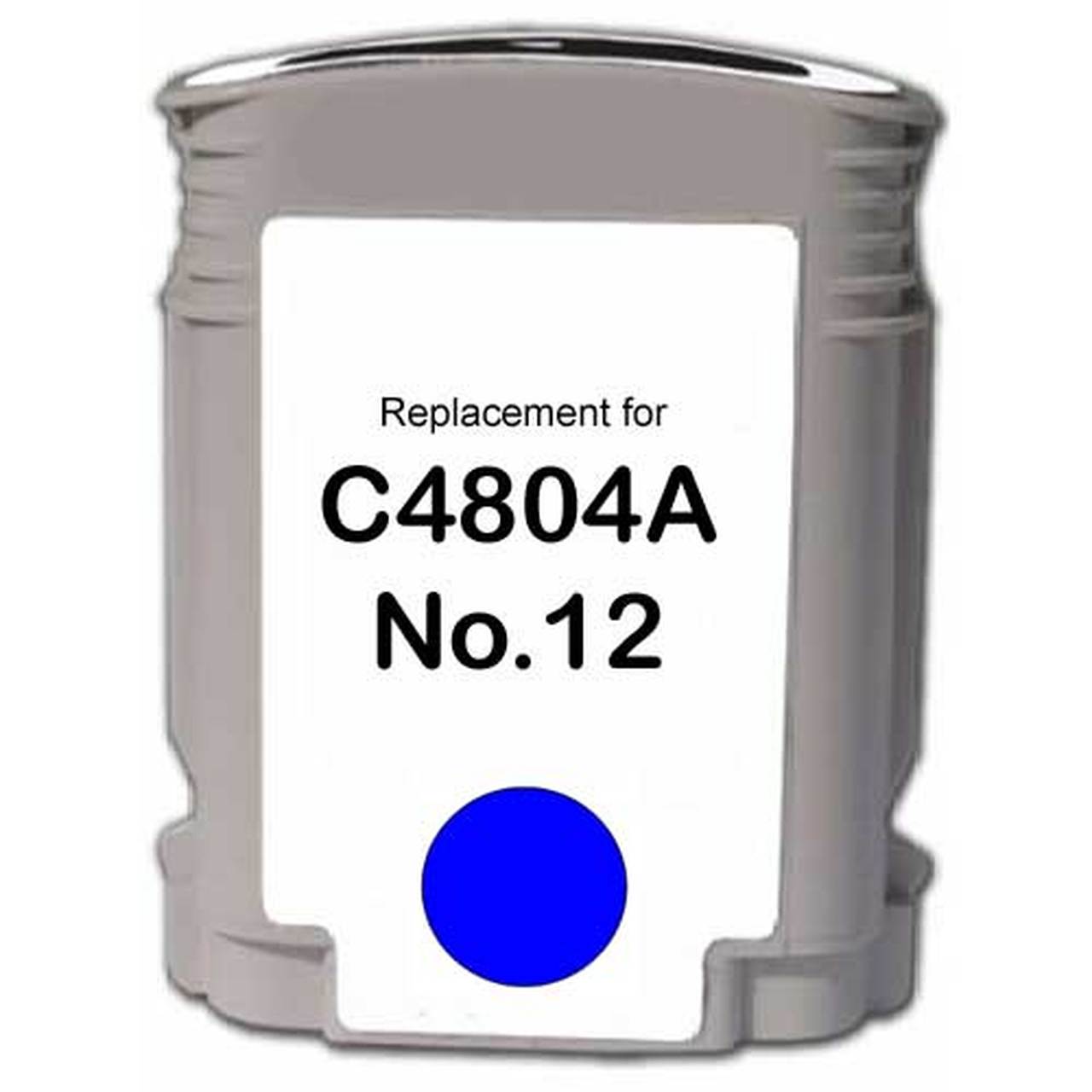 Compatible HP 12 Ink Cartridge - Cyan