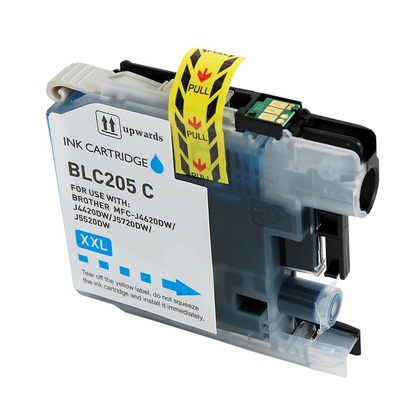 Compatible Brother LC-205C Ink Cartridge - Cyan