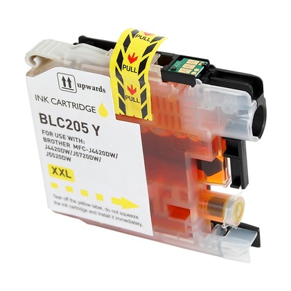 Compatible Brother LC-205Y Ink Cartridge - Yellow