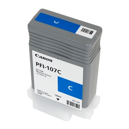 Compatible Canon PFI-107C Ink Cartridge - Cyan