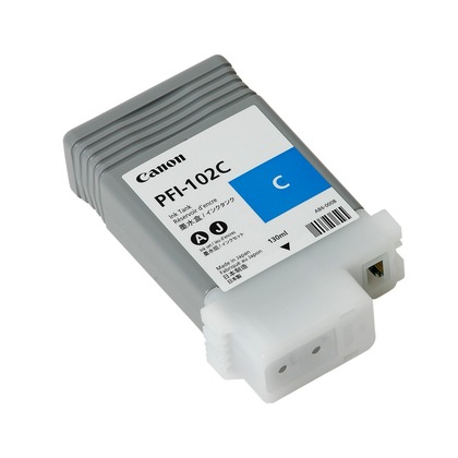 Compatible Canon PFI-102C Ink Cartridge - Cyan