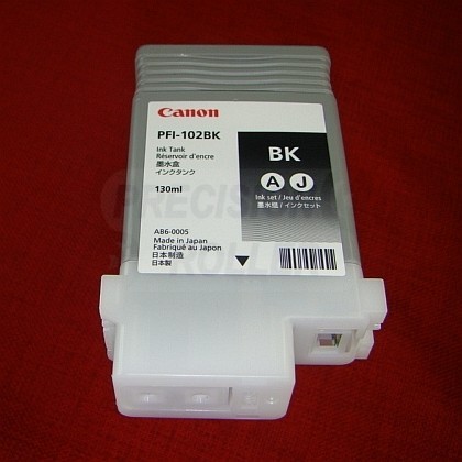 Compatible Canon PFI-102BK Ink Cartridge - Black